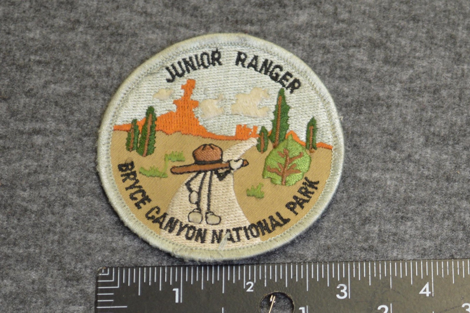 Bryce Canyon National Park Junior Ranger Embroidered Patch Circular