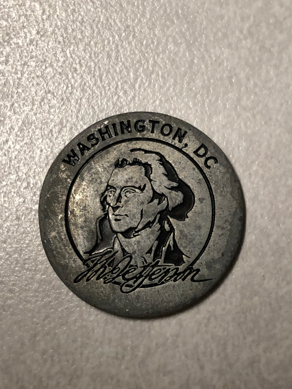 National Park Service Token Washington D.C. Thomas Jefferson Memorial