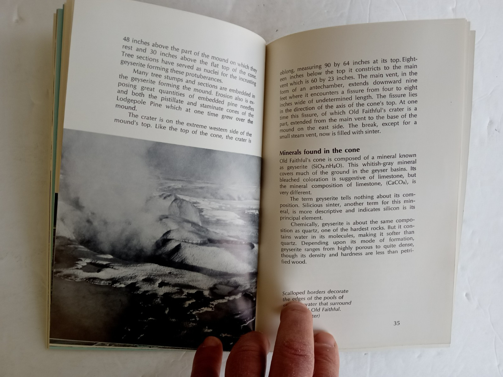 The STORY OF OLD FAITHFUL by George D. Marler 1969 Illustrated Booklet 50 pages