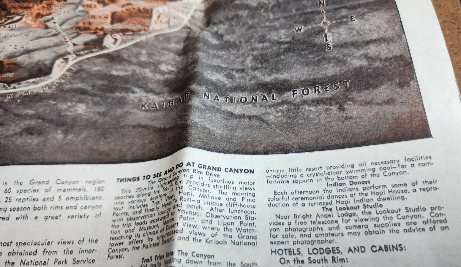 STORY OF THE GRAND CANYON OF ARIZONA Book BY FRED HARVEY 1921 Book & Poster