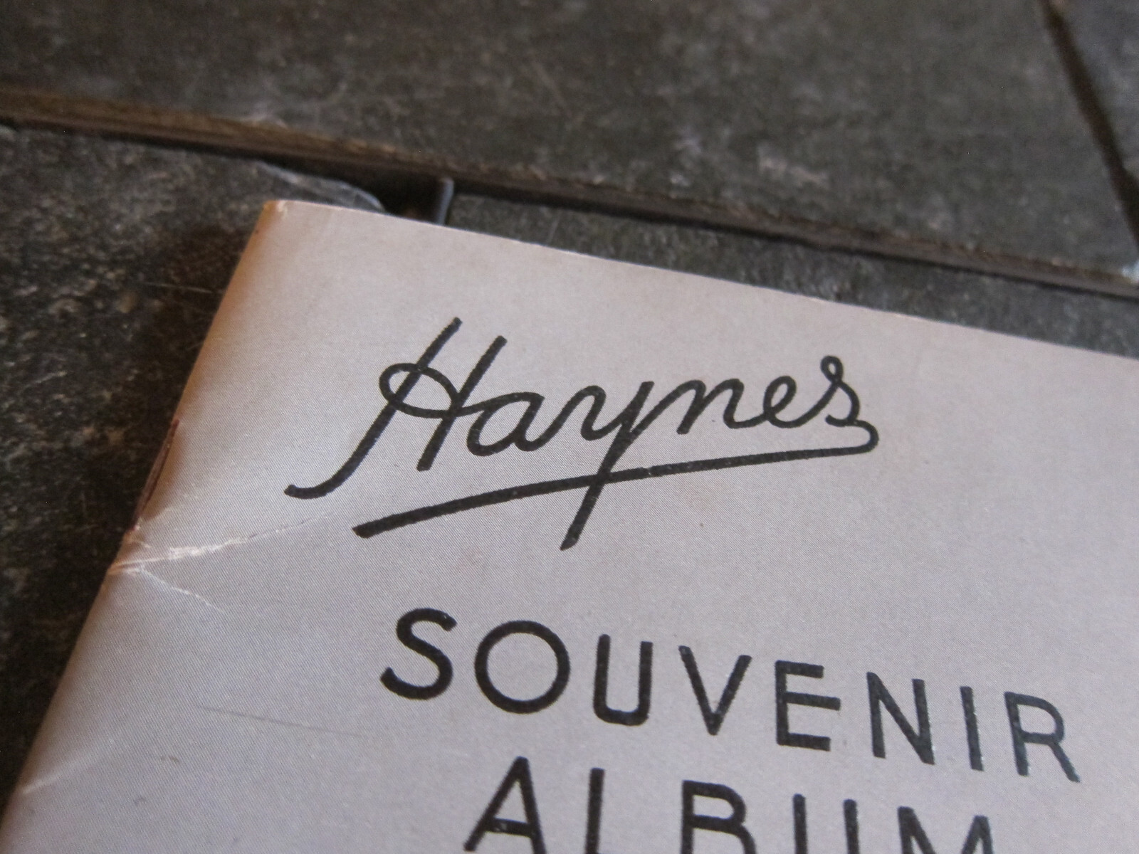1940 Haynes Souvenir Album Of Yellowstone National Park Photo Booklet