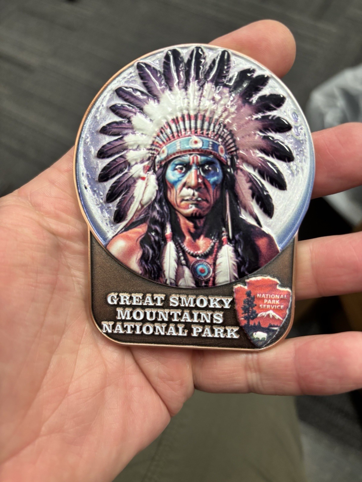 Great Smoky Mountains National Park- National Park Service Challenge Coin
