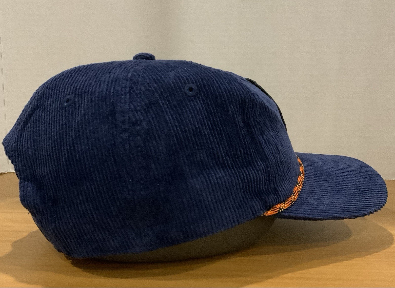 Mad Engine Zion National Park Men’s Snapback Rope Hat Navy Corduroy – Navy