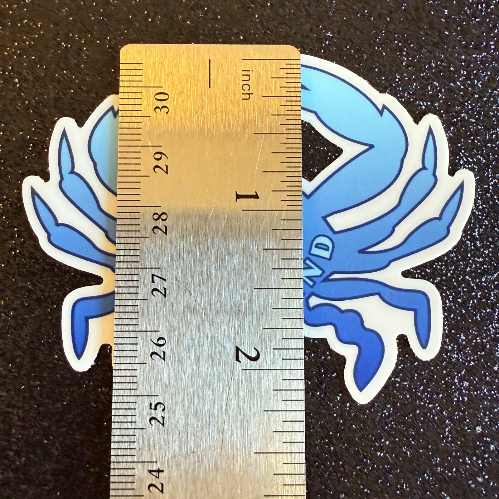 Maryland Blue Crab Weatherproof Vinyl Sticker
