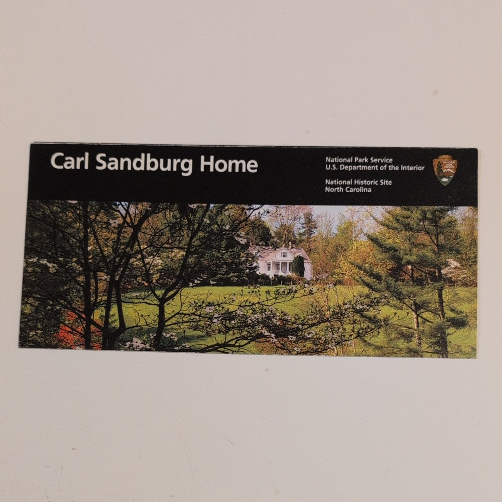 Carl Sandburg Home National Park Service NPS Unigrid GPO 2008 Reprint 2008