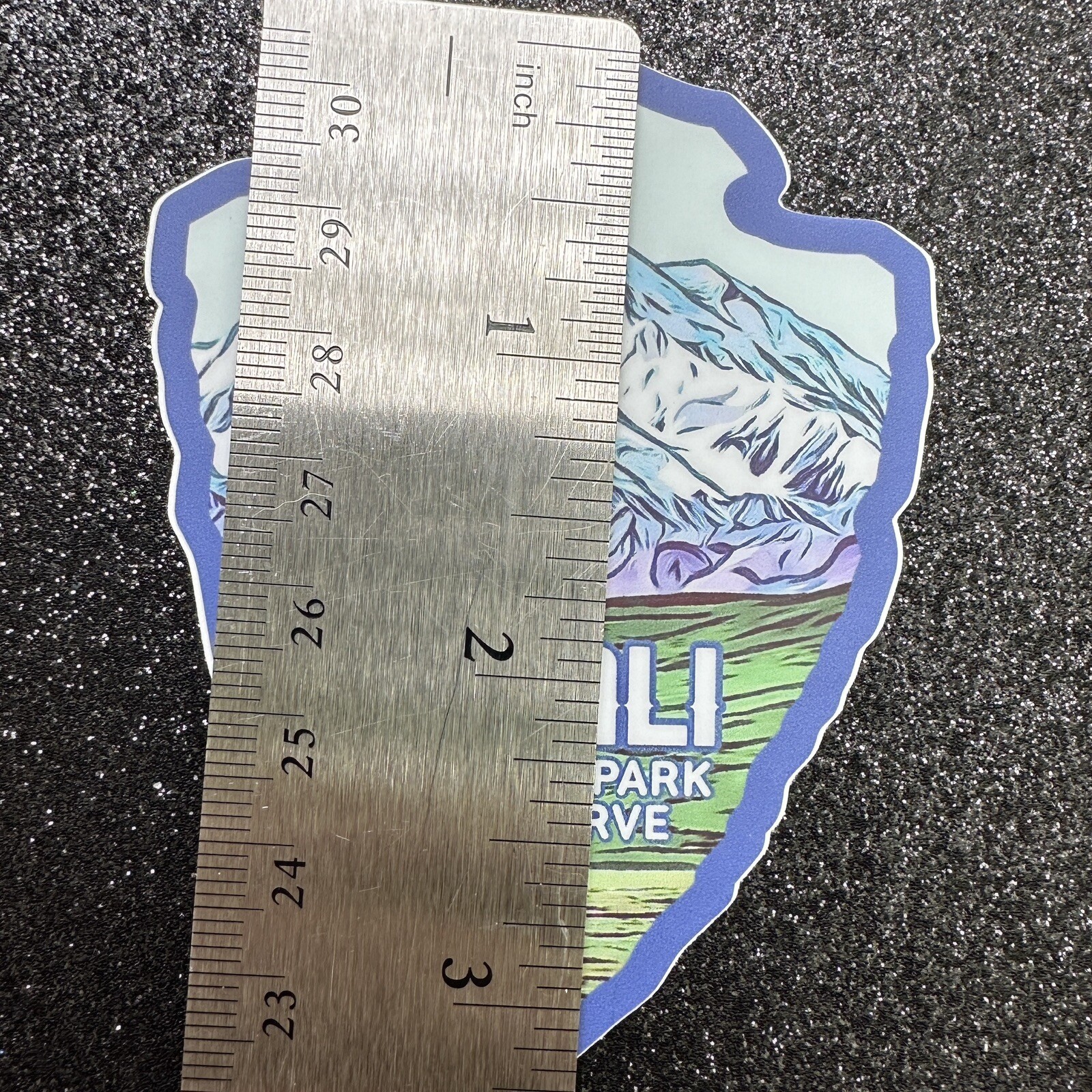 Denali National Park & Preserve Weatherproof Vinyl Sticker