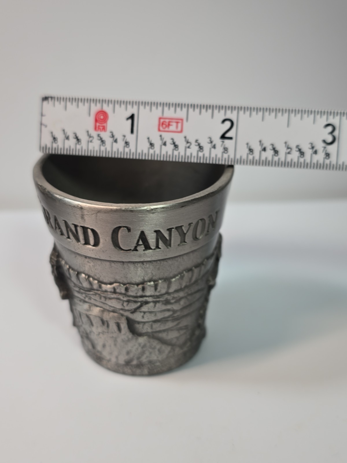 Grand Canyon National Park Travel Souvenir Shot Glass Pewter Arizona