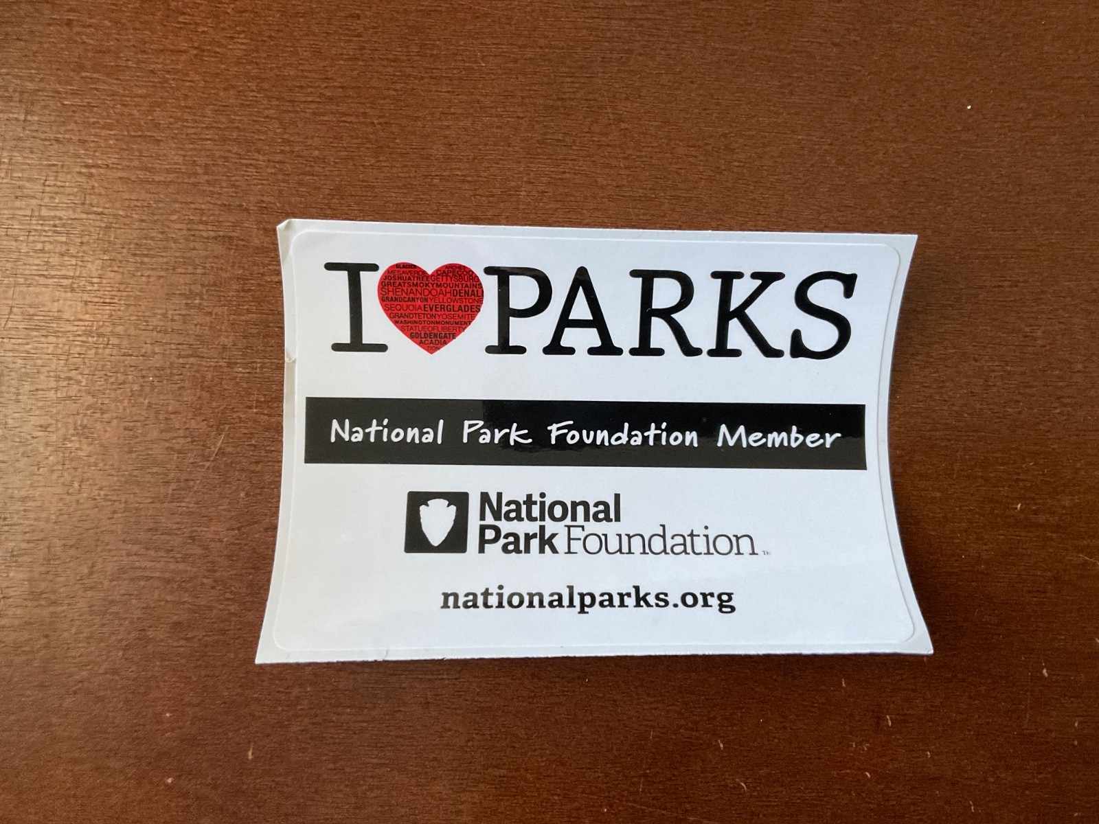 National Park Foundation Member Bumper Sticker Vinyl + 16 Parks Stickers Ship CA