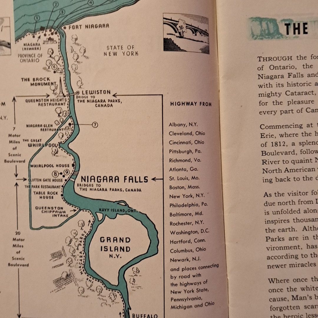 The Niagara Parks Commission Niagara Falls Canada Circa 1930s McQuesten Chairman