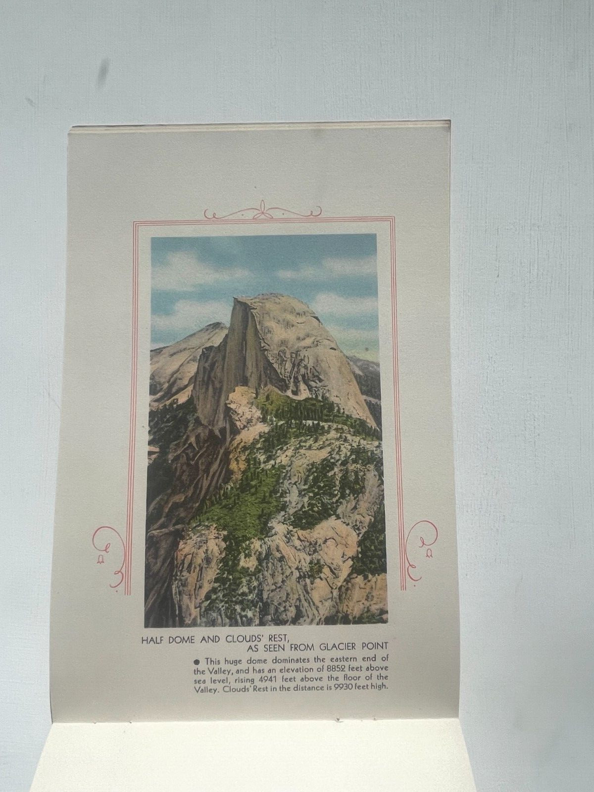 1930-40’s Yosemite National Park Picture Book w/ 32 Pictures *