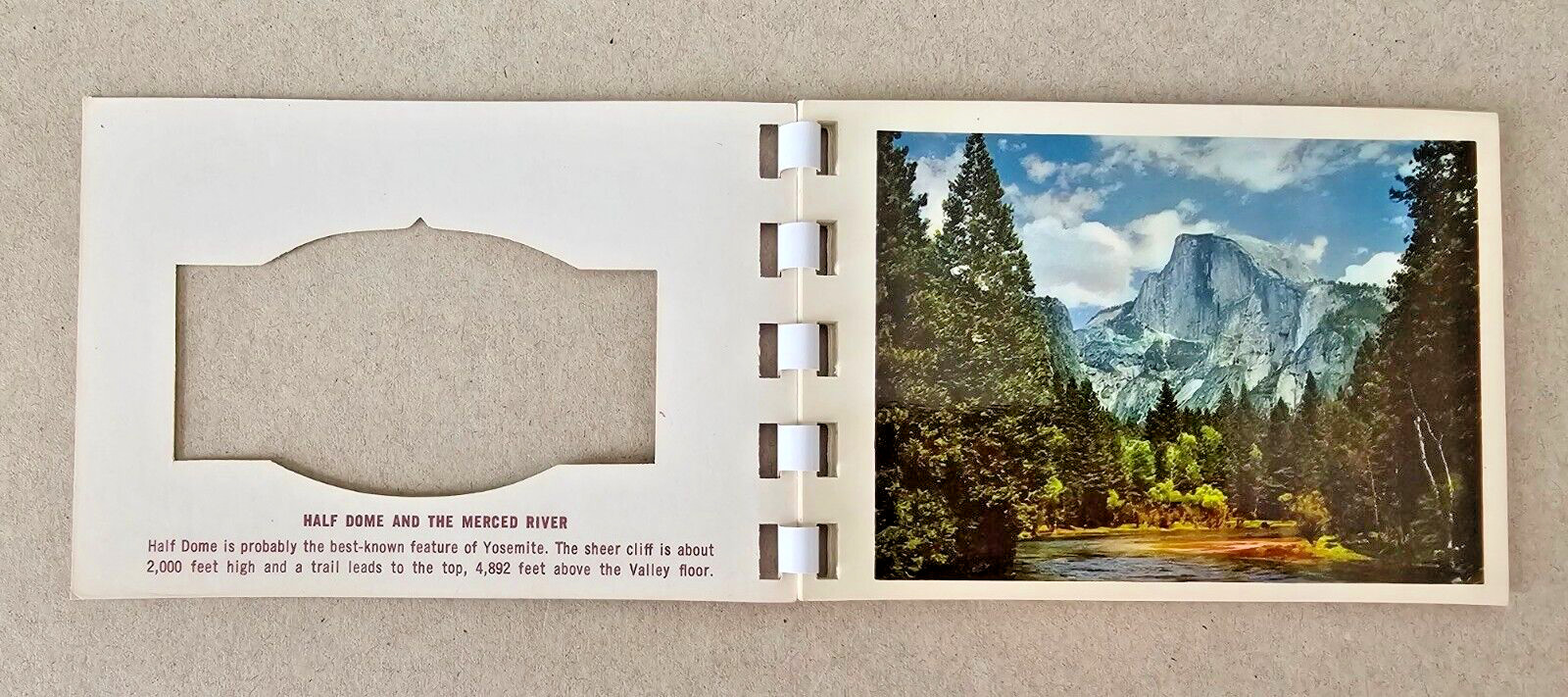 YOSEMITE NATIONAL PARK 10 Natural Color Album Prints Small – 1953 VINTAGE RARE