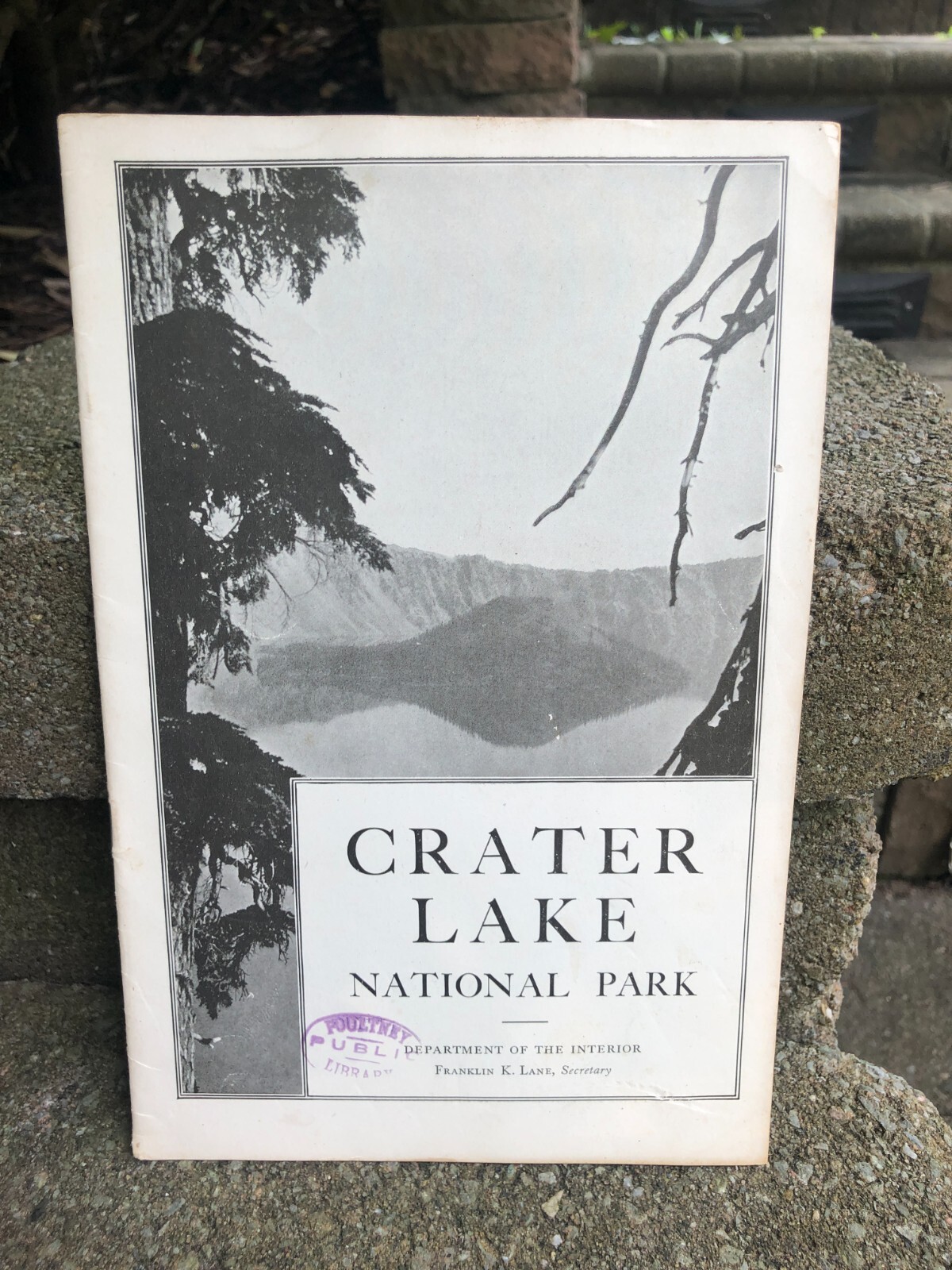 1930’s Crater Lake National Park -US Dept. of Interior- Booklet