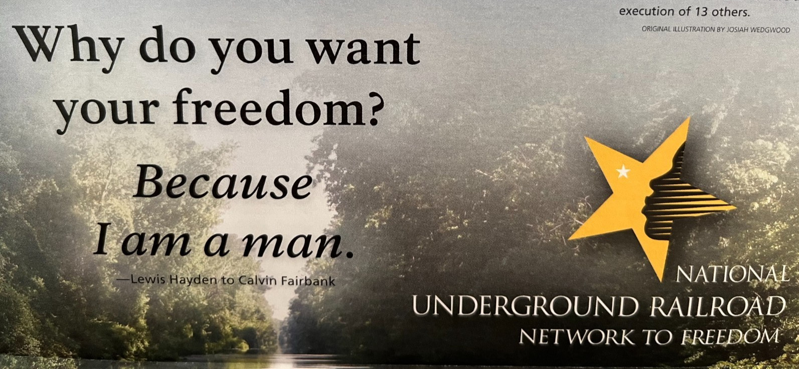UNDERGROUND RAILROAD NETWORK to FREEDOM National Park Service UNIGRID BROCHURE