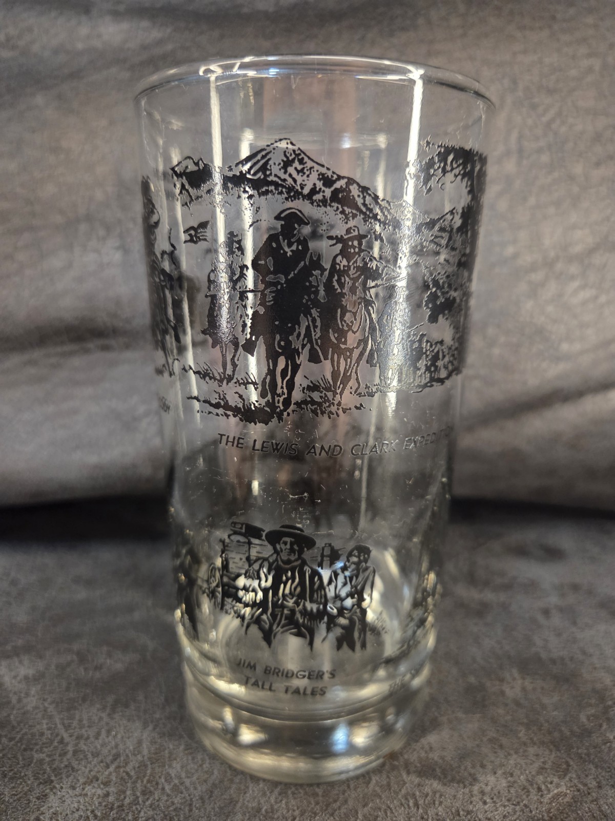 Vintage Travel Souvenir Lot Yellowstone Glass Western Germany Mug Lancaster Jug
