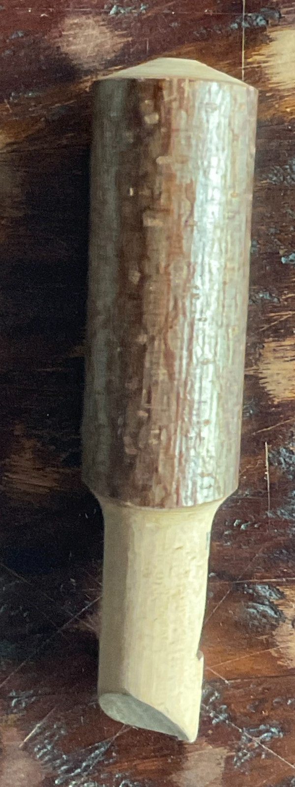 Vintage Wood Hand Carved Souvenir Yosemite National Park Whistle-Made in USA