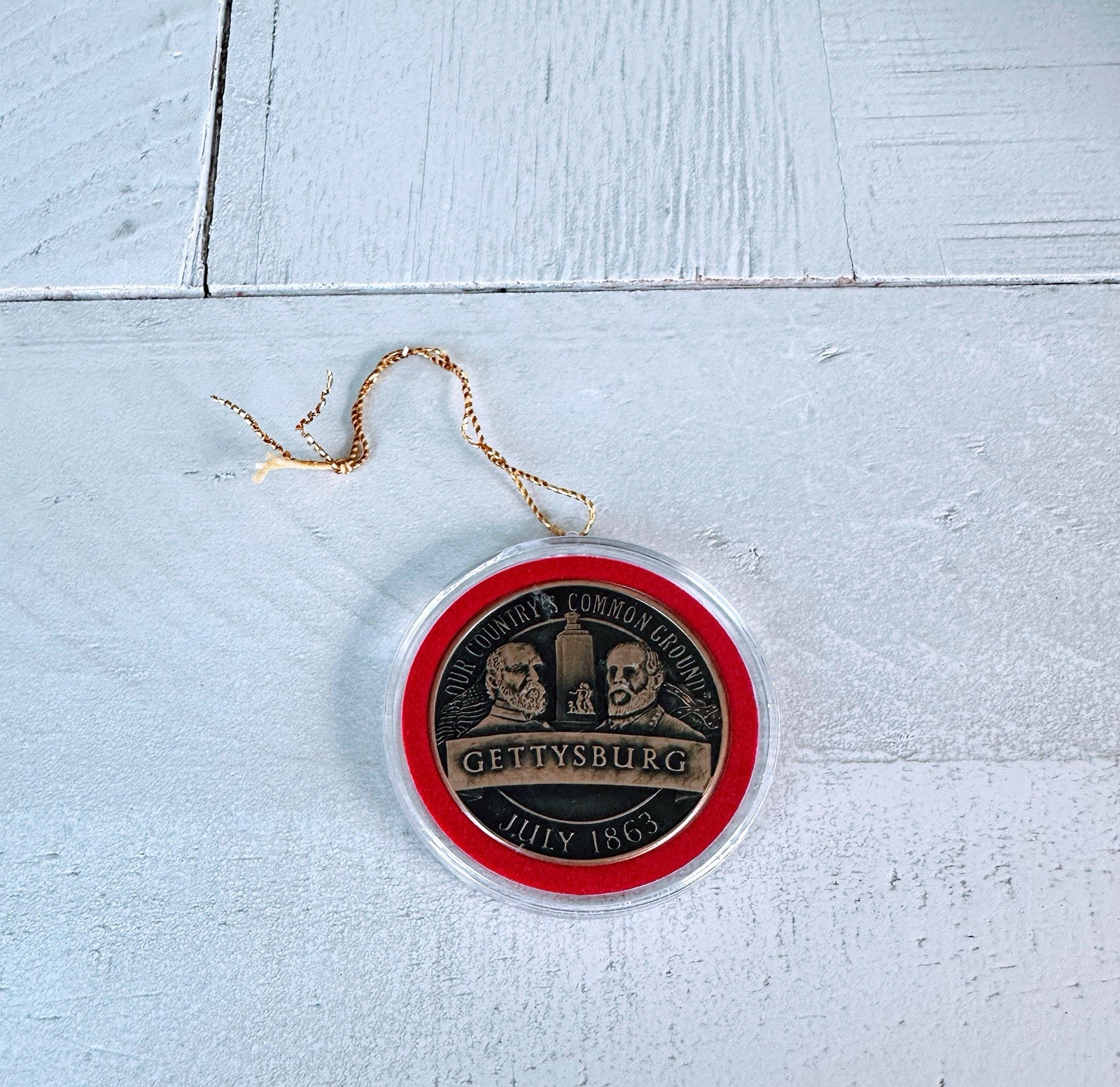Gettysburg National Military Park Collectible Token Ornament