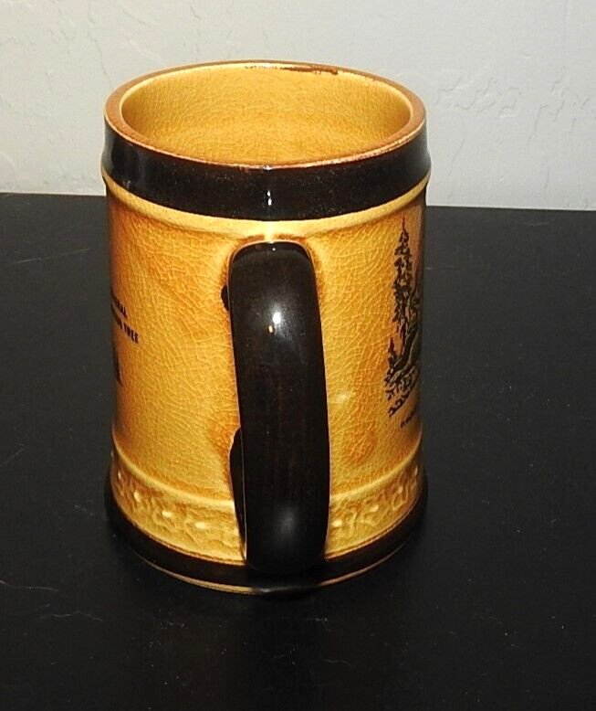 Vintage Sequoia National Park Ceramic Mug Kelvin’s Treasures W/Tags 60’s/70’s