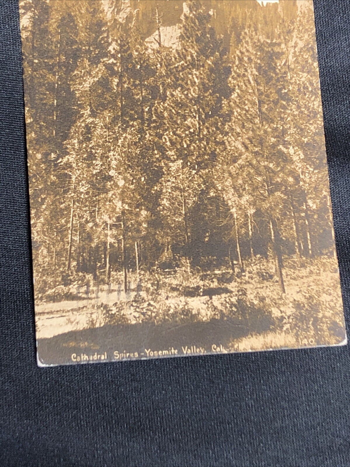 Vintage Postcard Cathedral Spires Yosemite CA California 1911 (P127)