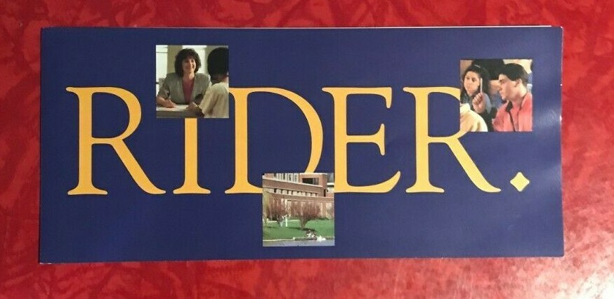 RIDER COLLEGE LAWRENCEVILLE NEW JERSEY 1994 BROCHURE