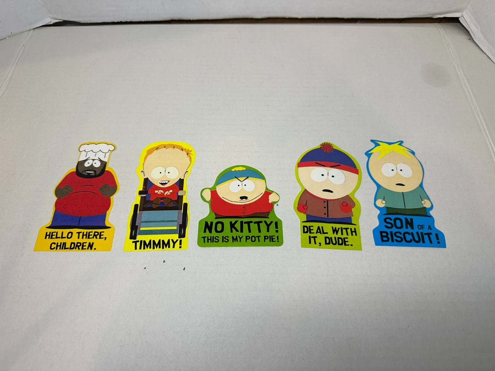 Vintage South Park stickers lot of 5 new