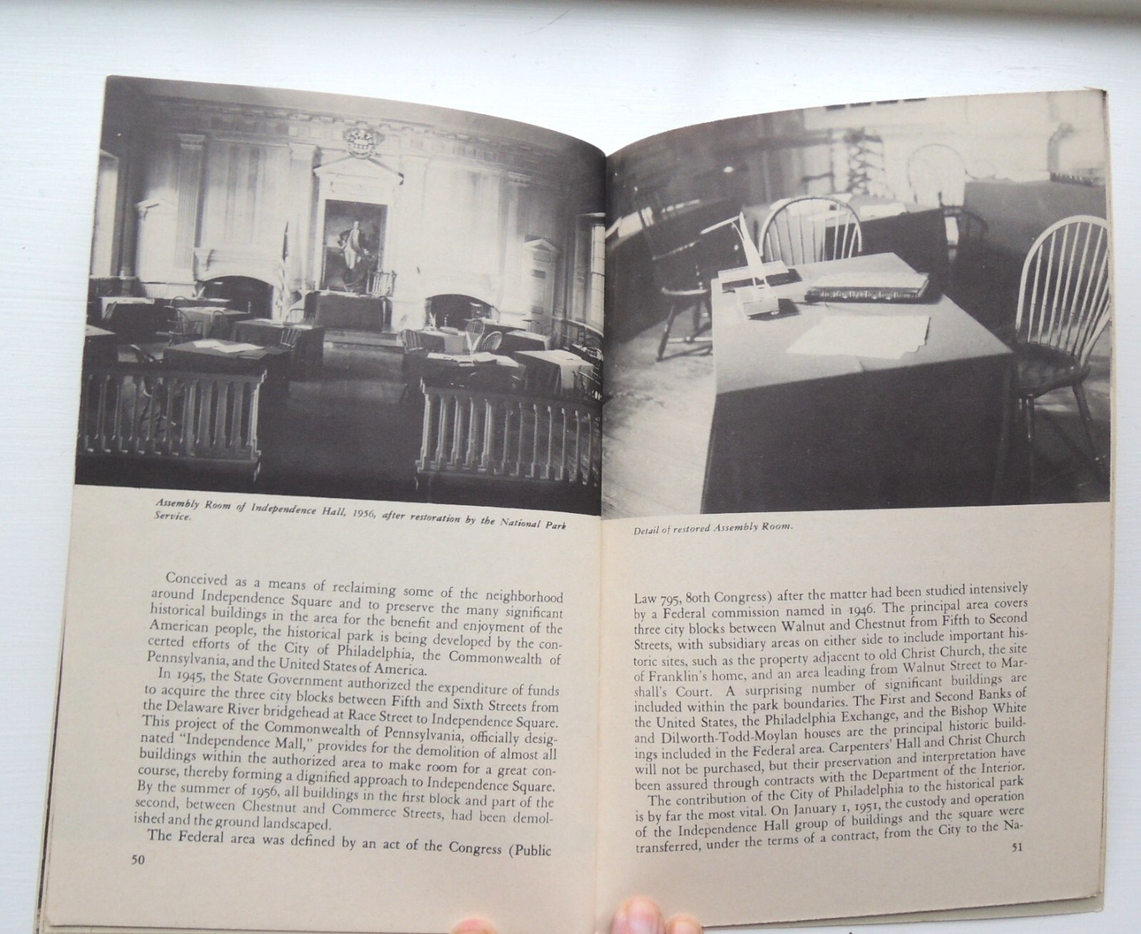 Independence National Park historical handbook no. 17, 1956 ed. free shipping