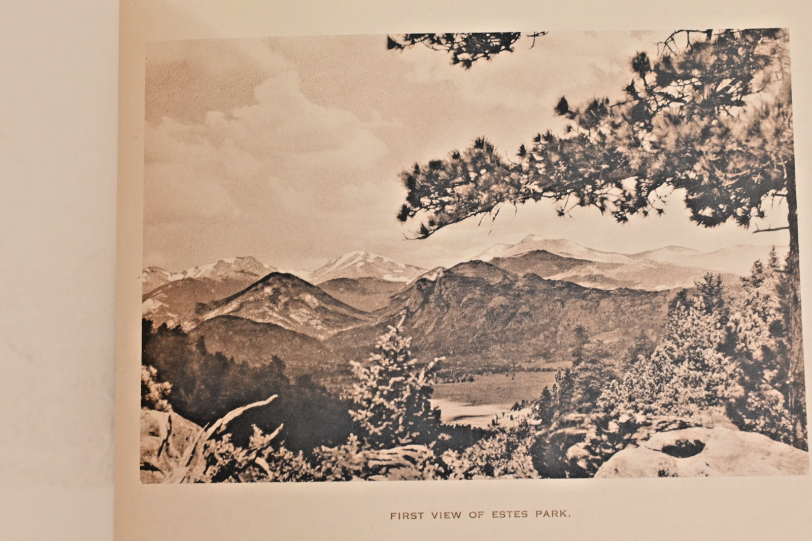 Antique Scenes of Estes Park Rocky Mountain National Park Photo Book W T Park