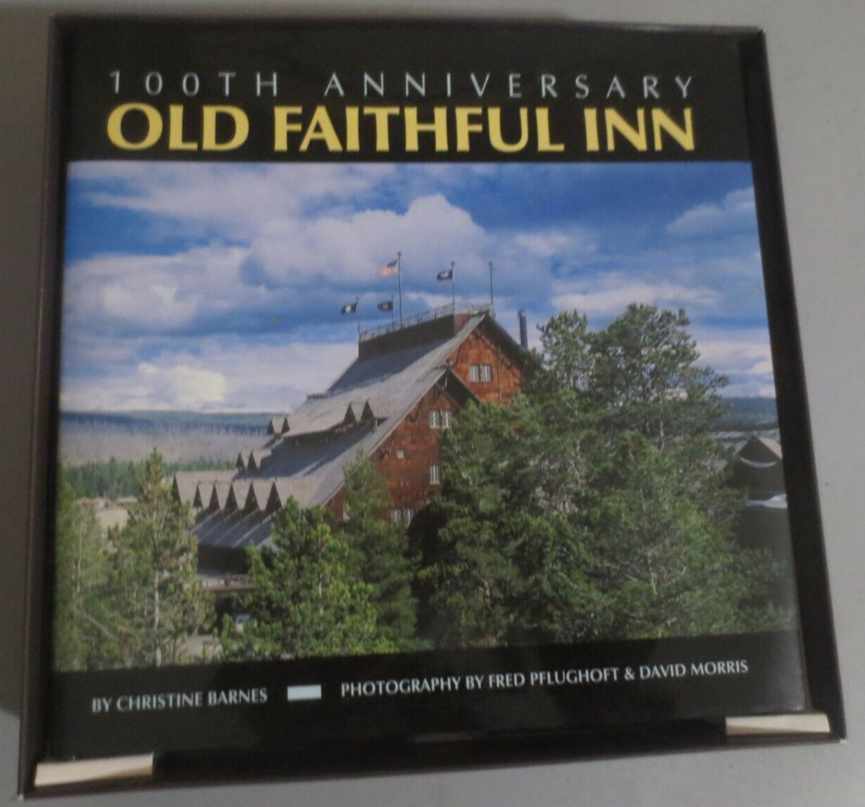 Old Faithful Book Hardback Book 63 Pages and Dust Cover and DVD in Box