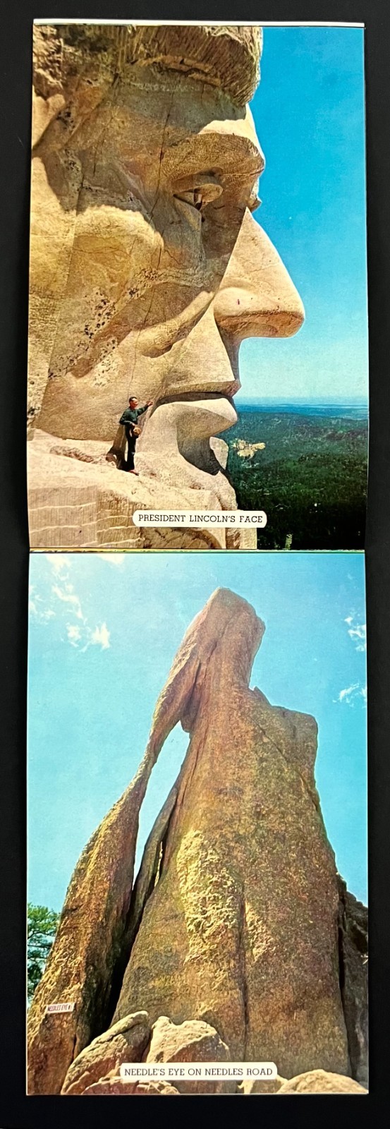 1958 Mt Rushmore Black Hills SD Souvenir Pictorial Guide Vintage Booklet