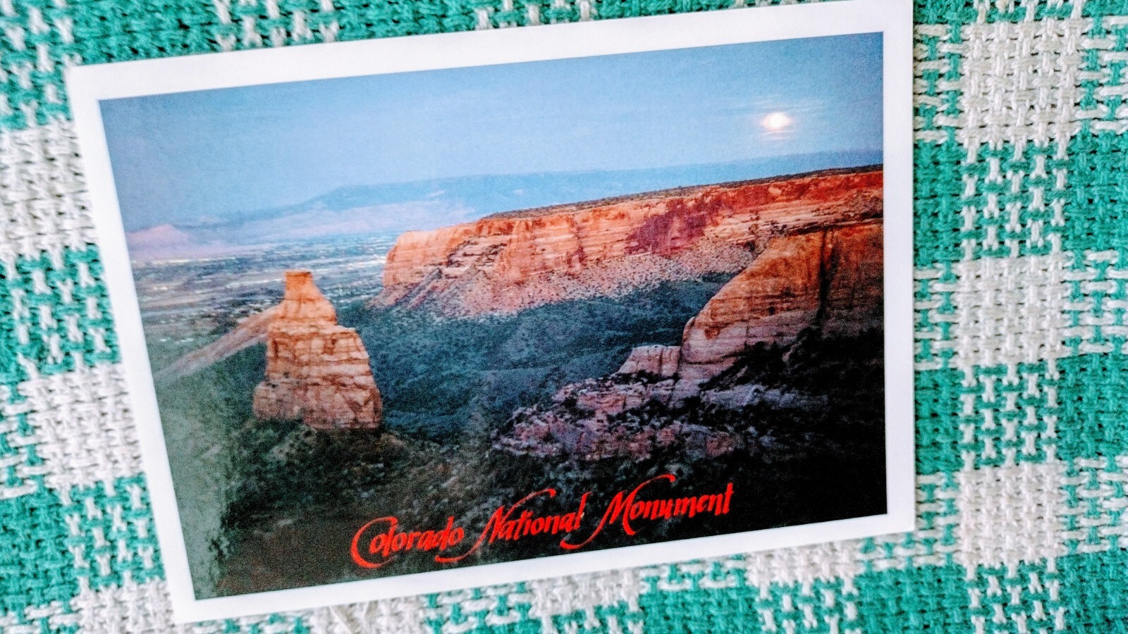 BEAUTIFUL POST CARD INDEPENDENCE MONUMENT COLORADO NATIONAL MONUMENT COLORADO..