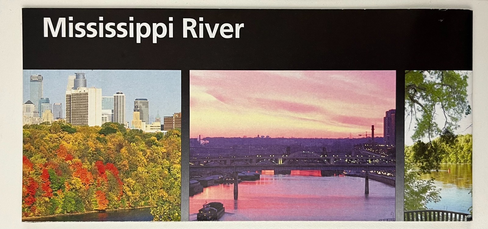 2016 Mississippi River Recreation National Park Service Official Guide Brochure