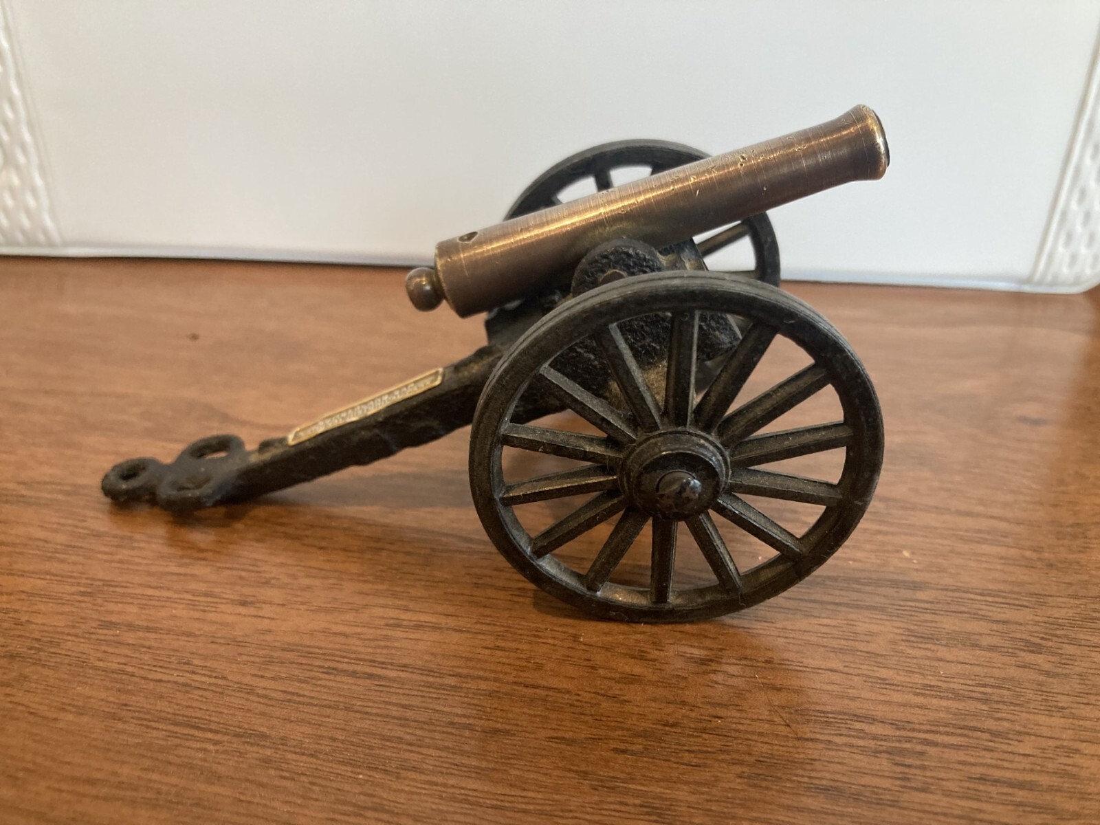 Souvenir Brass Cannon from Cumberland Gap National Historical Park