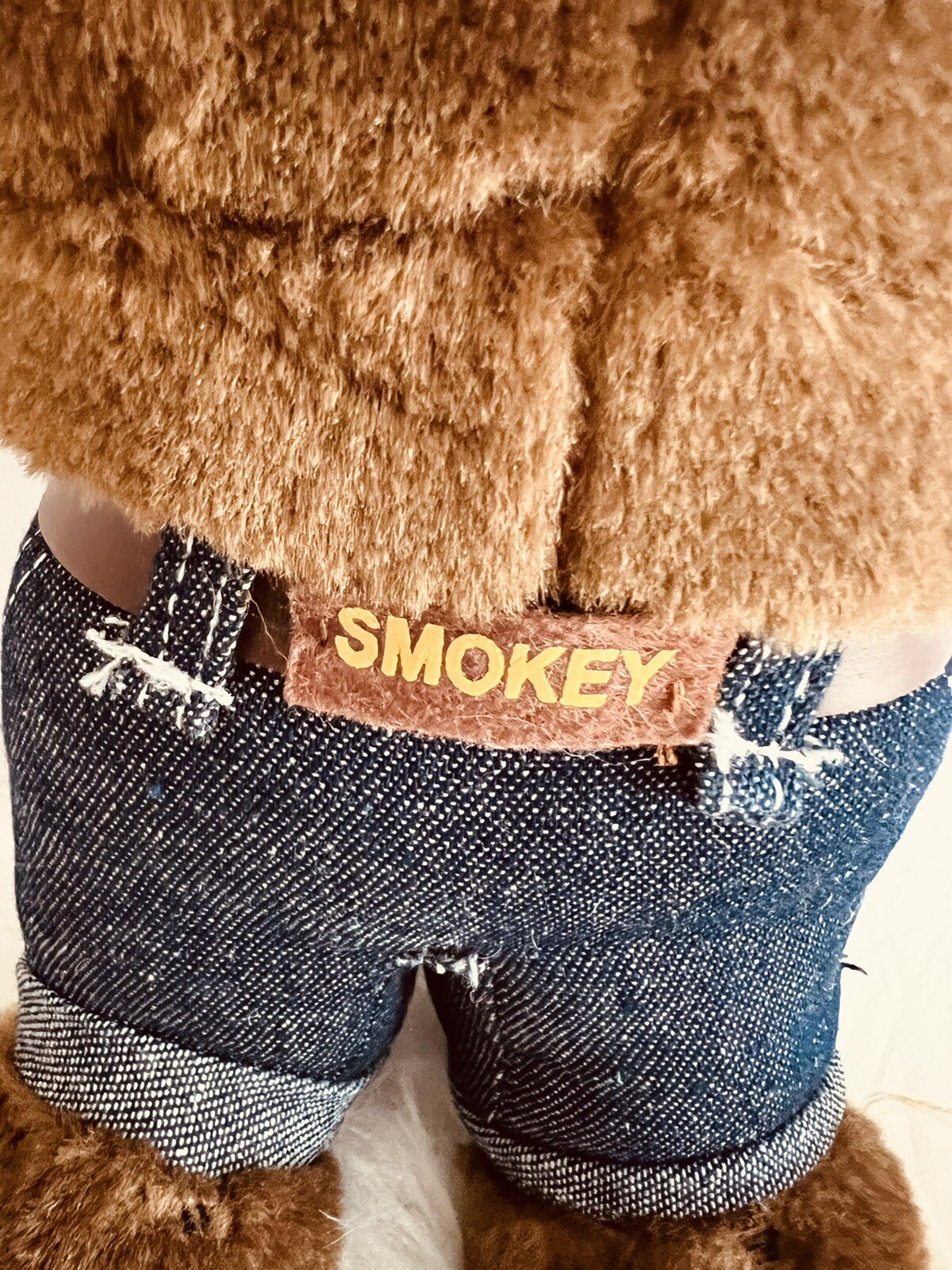 Vintage 1975 Smokey The Bear 9” Animal Plush by Kids Preferred 1975 Mid century