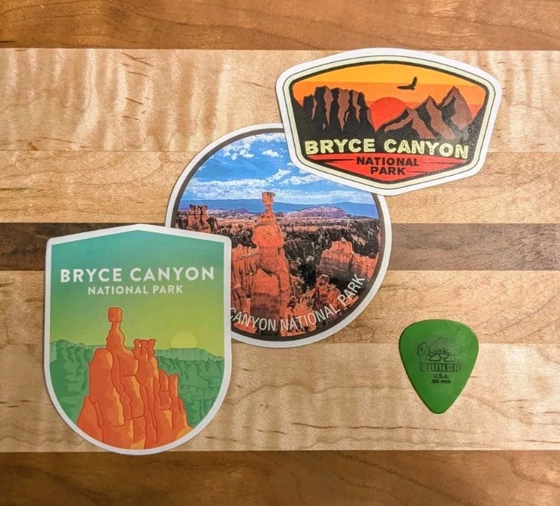 Set Of Three 3″ Bryce Canyon National Park Sticker Decal