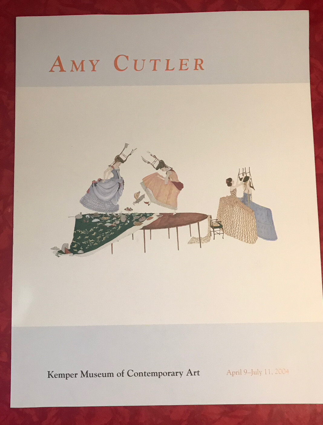 AMY CUTLER – 2004 KEMPER MUSEUM CONTEMPORARY ART Kansas City EXHIBIT BROCHURE