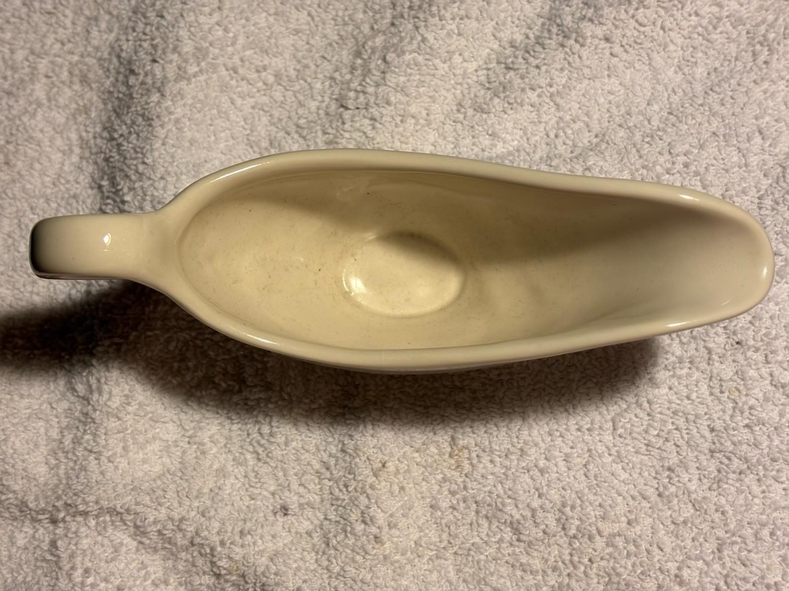 Vintage Yosemite Ahwahnee Hotel Restaurant China Open Sauce Gravy Boat