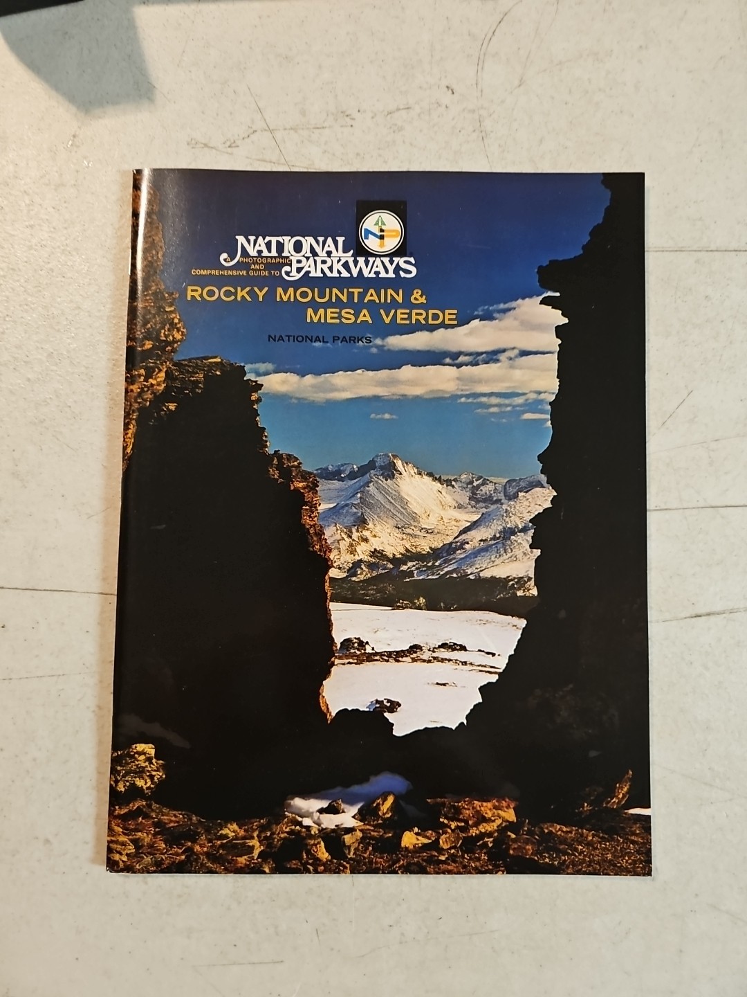 Vintage 1975 National Parkways Rocky Mountain & Mesa Verde National Parks Book