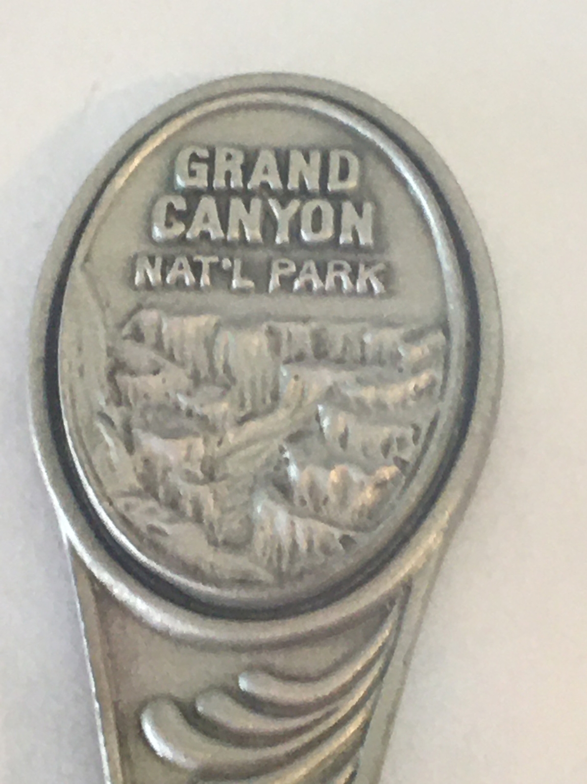 Grand Canyon National Park Pewter Vintage Souvenir Spoon Collectible