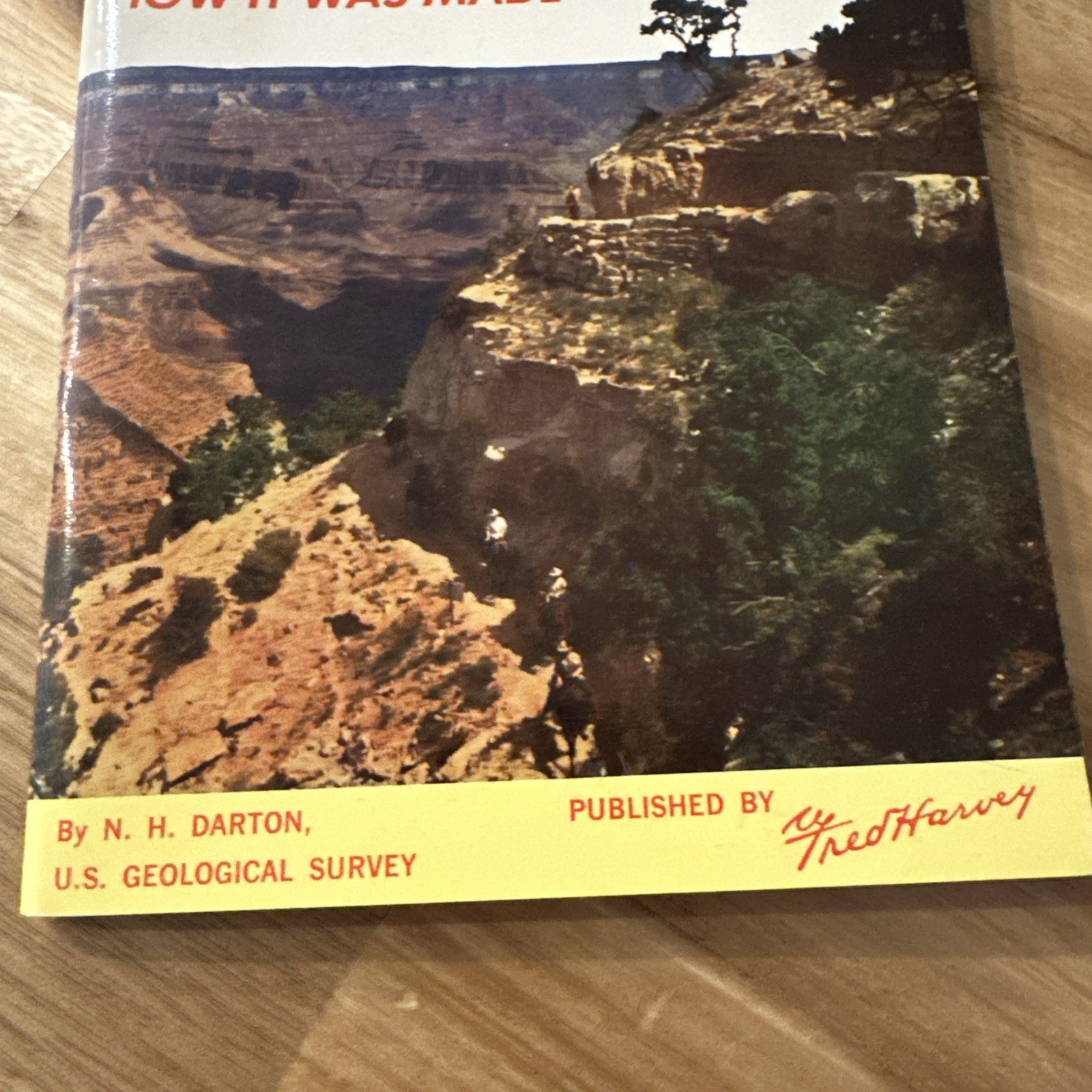 Vintage Booklet Story Of The Grand Canyon – How It Was Made 34th Edition 1962