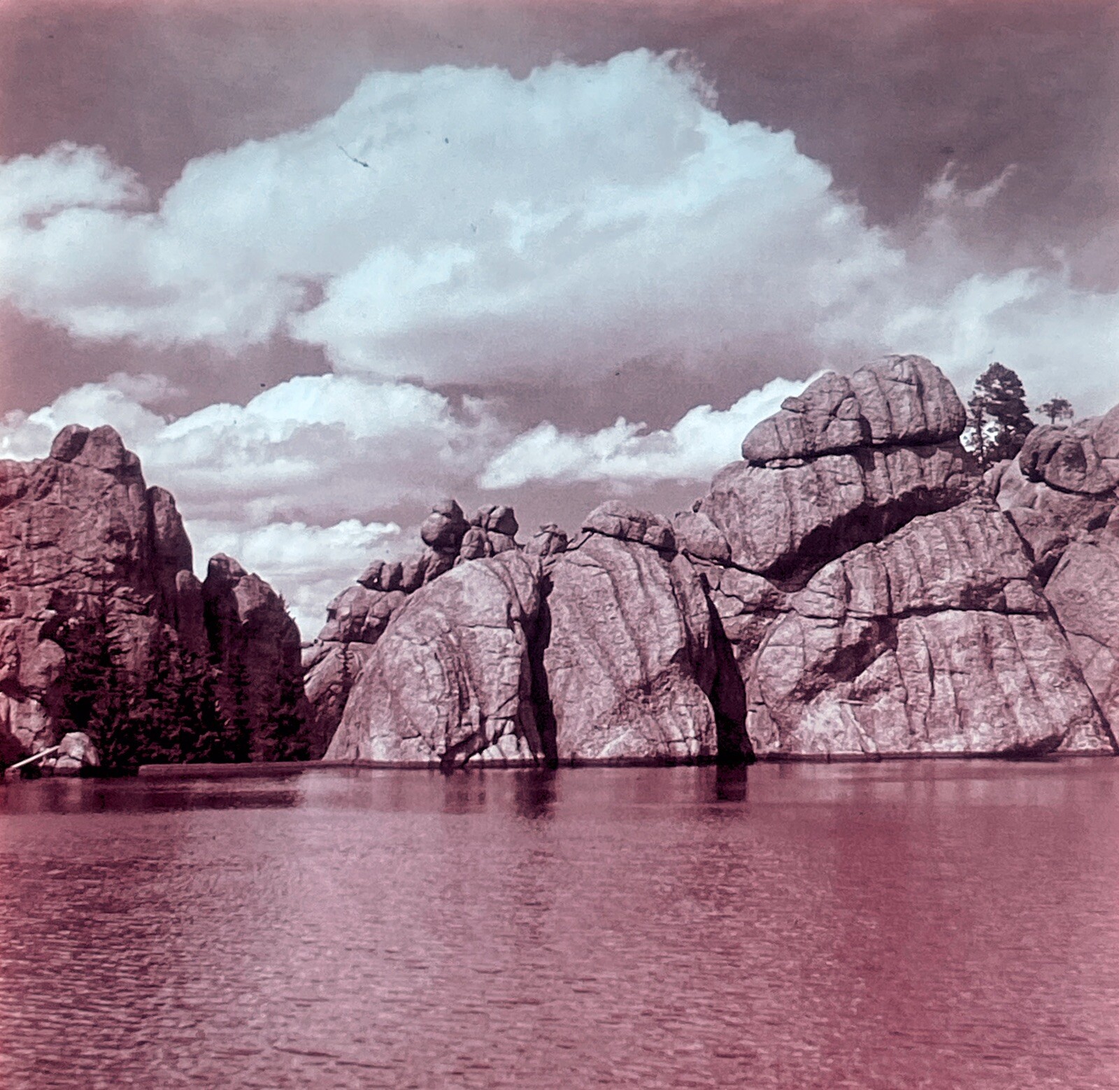 Lot of 15 Vintage MT RUSHMORE BLACK HILLS Pana-Vue Slide 35mm National Park 1962