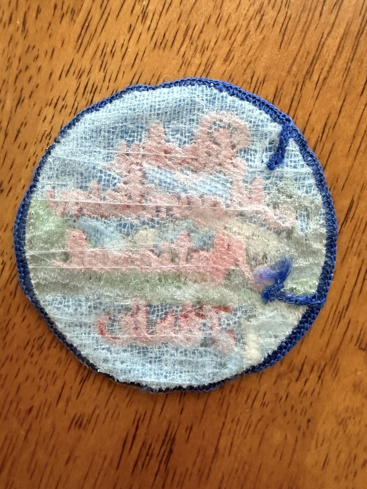 Rocky Mountain National Park Embroidered Patch Round Blue – National Parks Theme