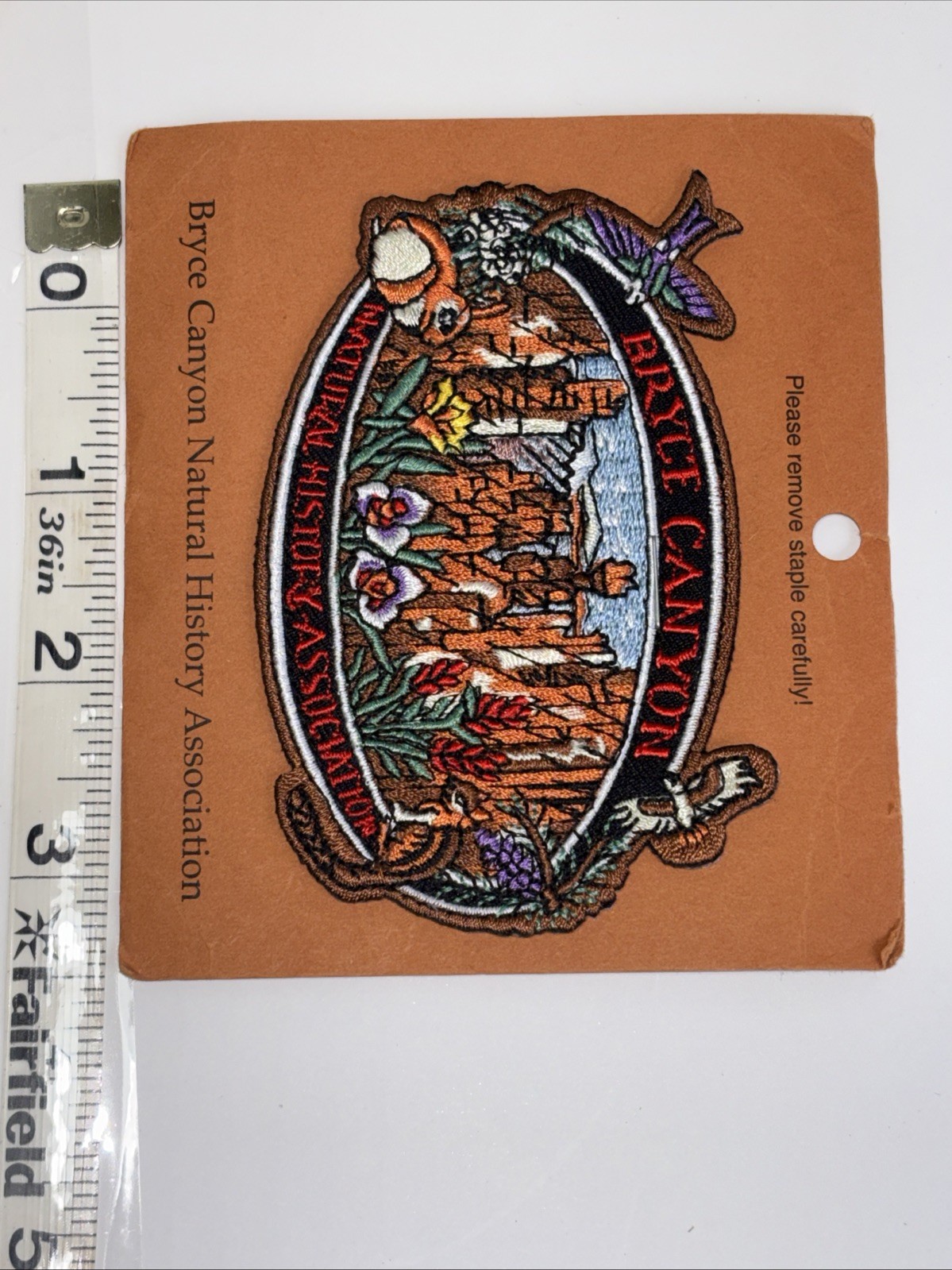 Vintage Bryce Canyon Natural History Association Patch