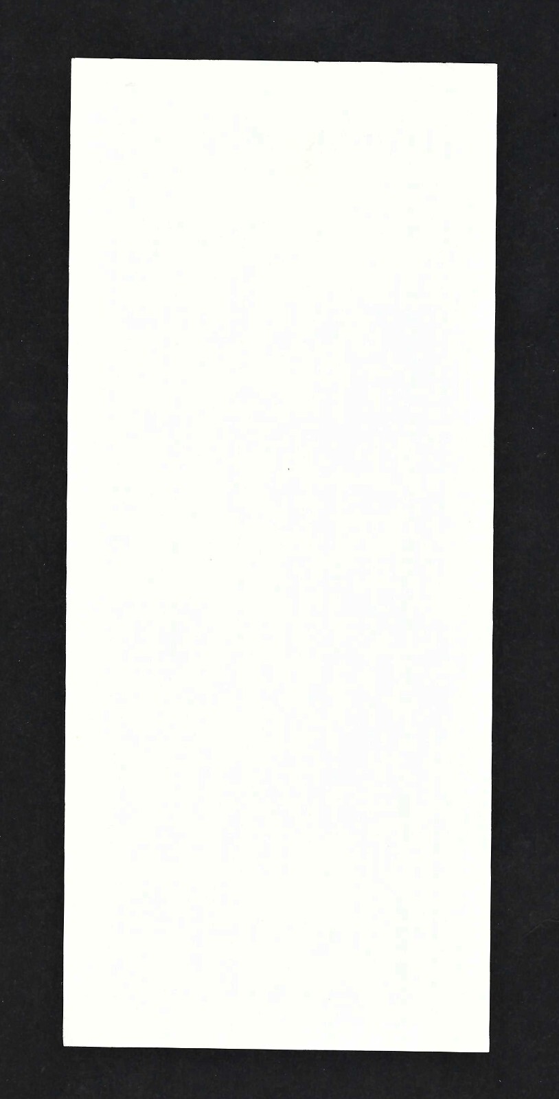 1968 Yellow Stone National Park One Page Fact Sheet on Old Faithful
