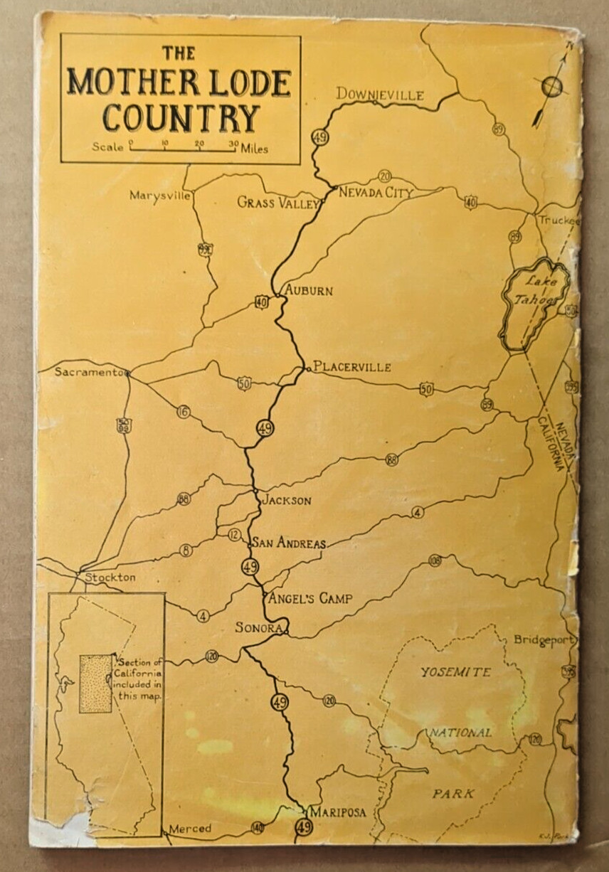 A Guide to the Mother Lode Country & Yosemite Sequoias, Nature Notes 1948 & 1949