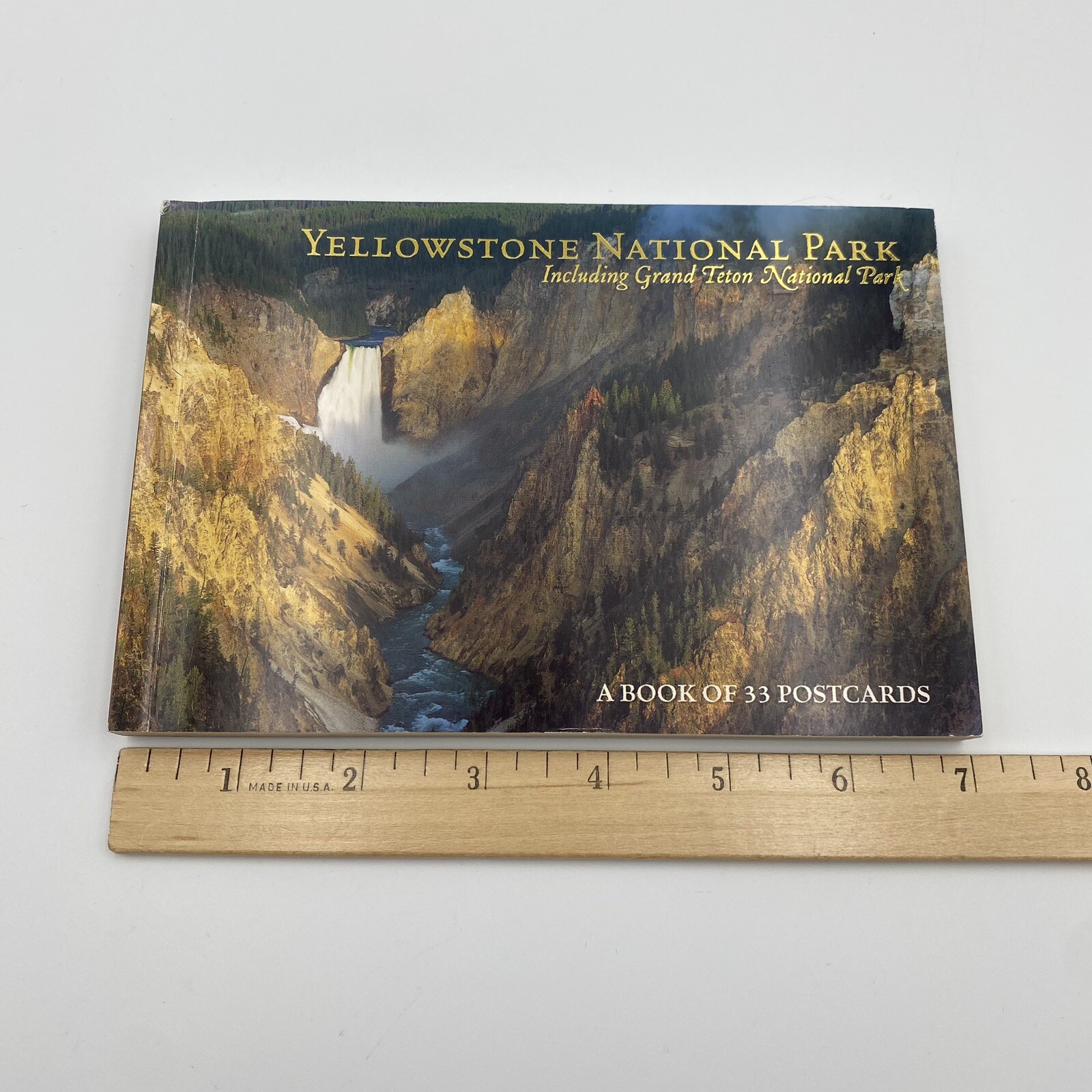 YellowStone National Park & Grand Teton National Park Book of 33 Postcards
