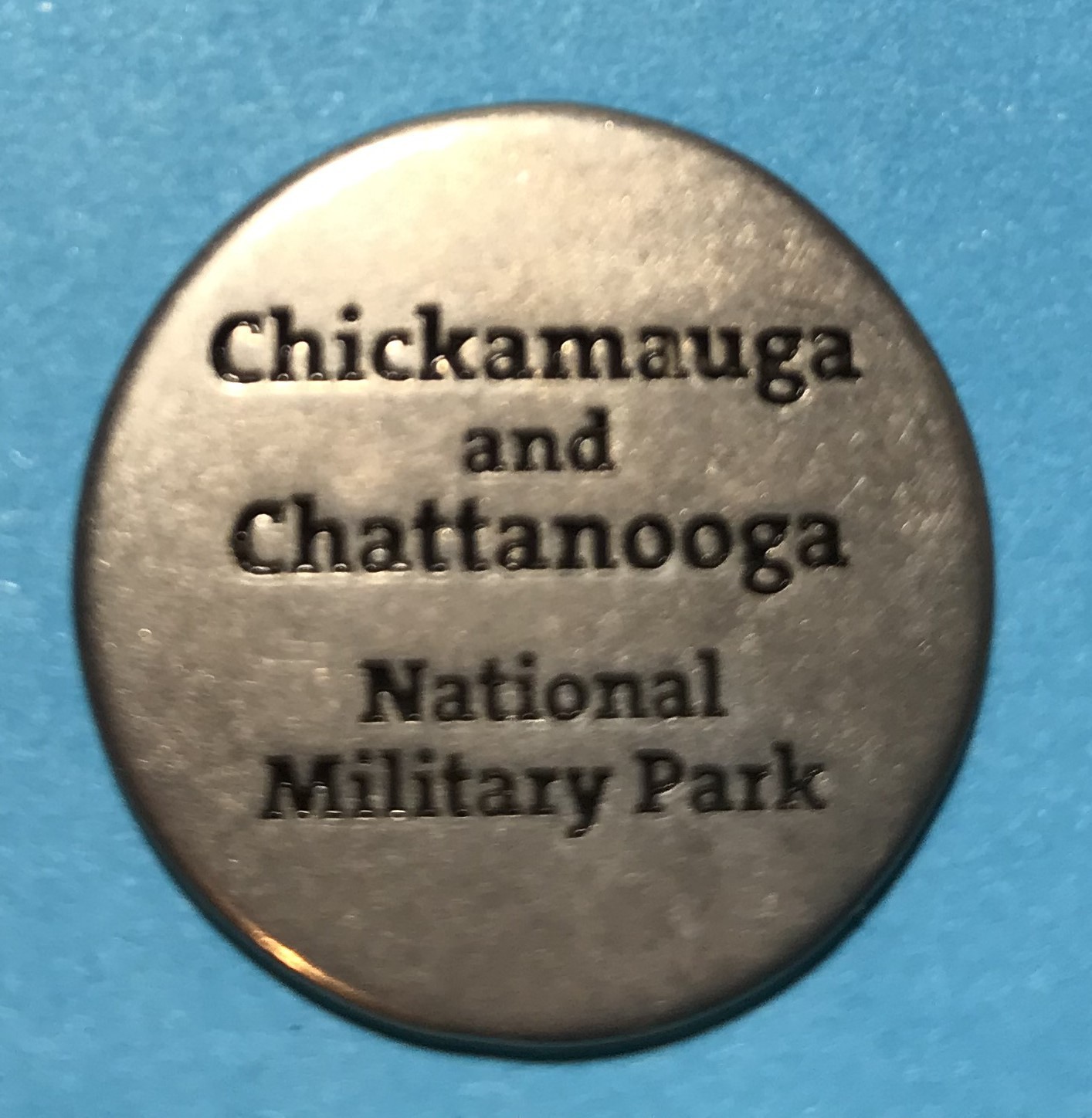 “New!” Chickamauga & Chattanooga National Military Park Battlefield Token
