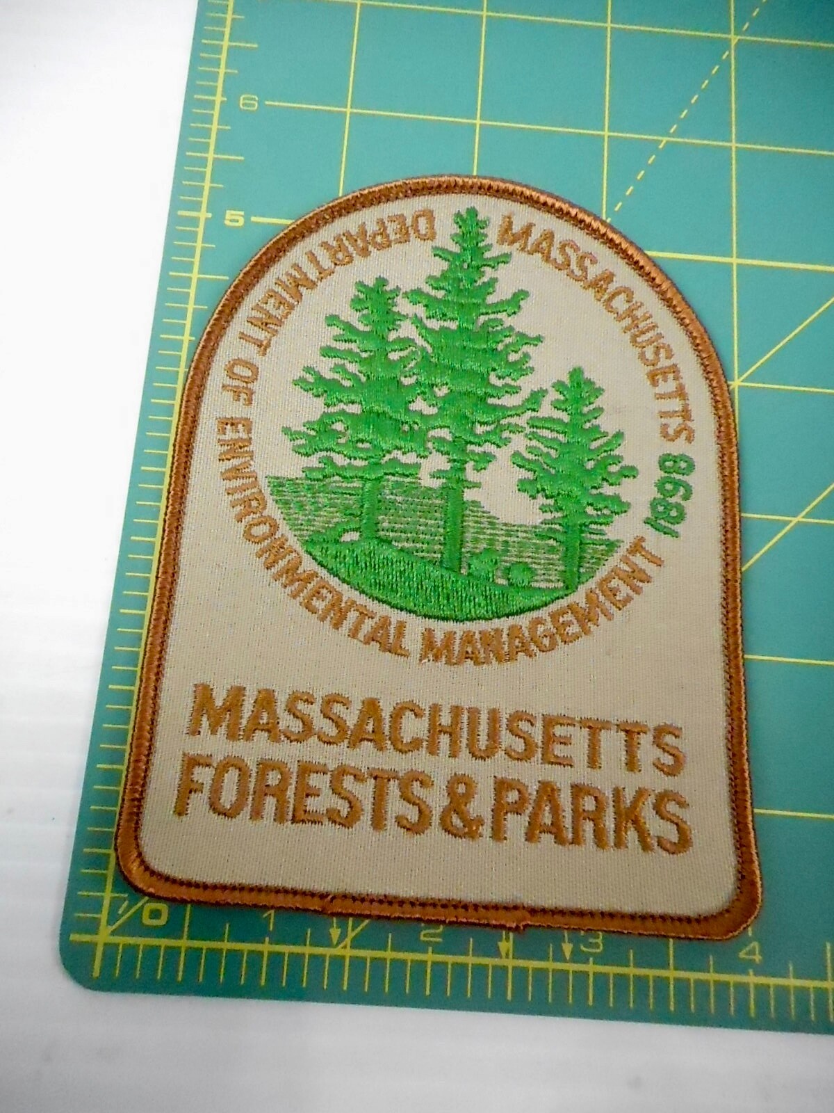 Massachusetts Forests & Parks Department Of Environmental Patch 5 Inch