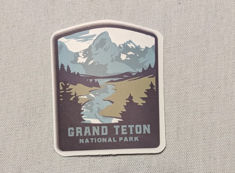 3″ GRAND TETON National Park Sticker Decal