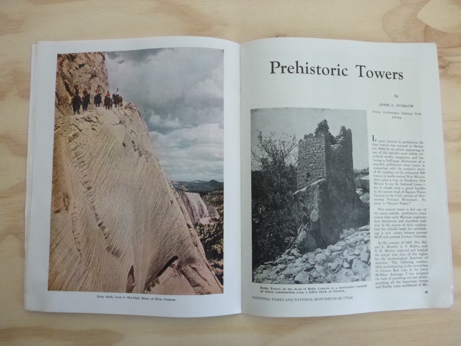 National Parks and National Monuments of Utah (1948)