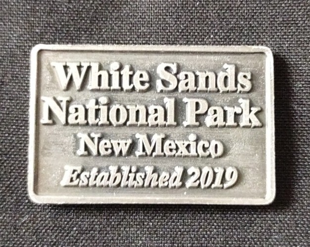 White Sands National Park New Mexico Est 2019 Coin Token