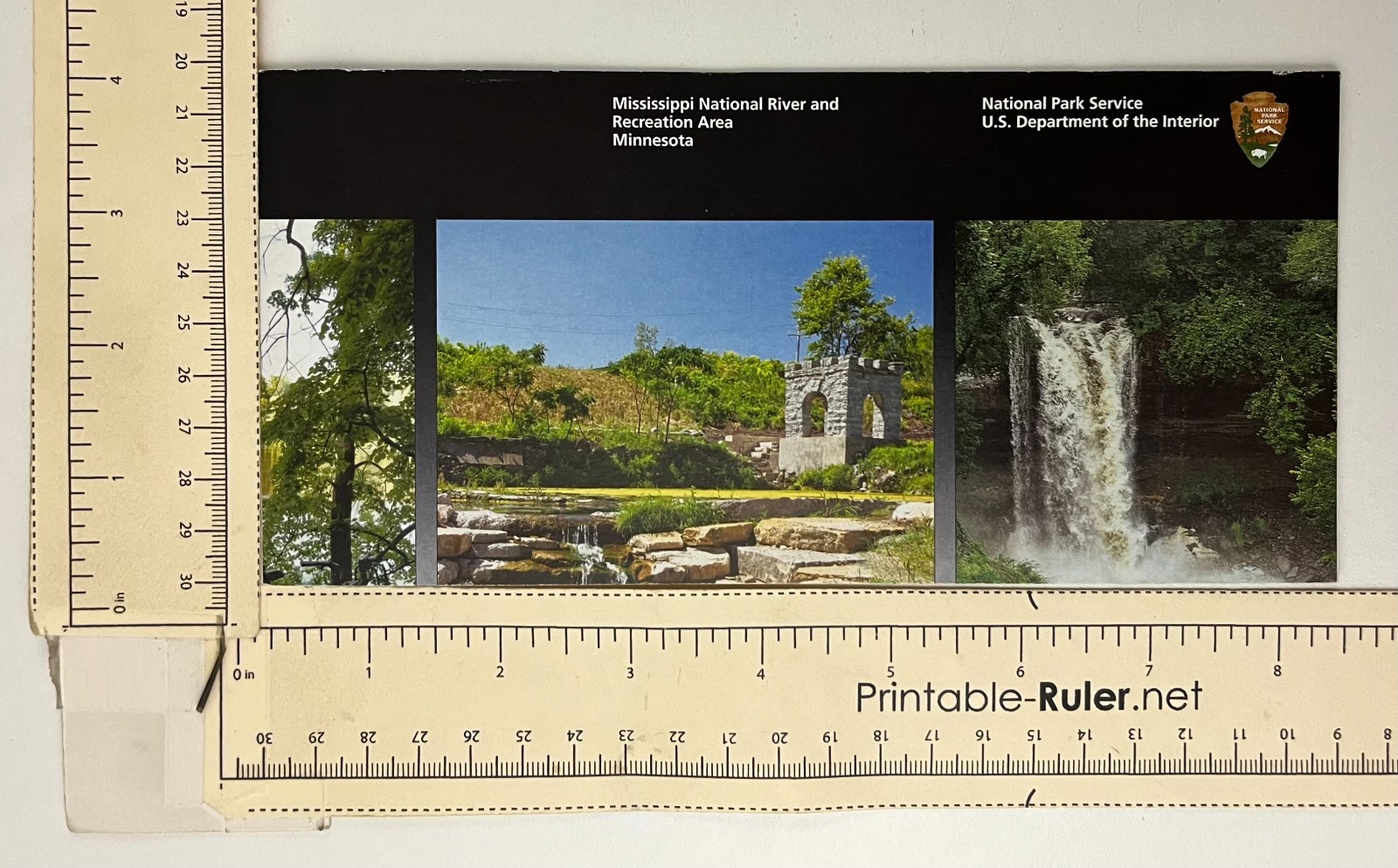 2016 Mississippi River Recreation National Park Service Official Guide Brochure